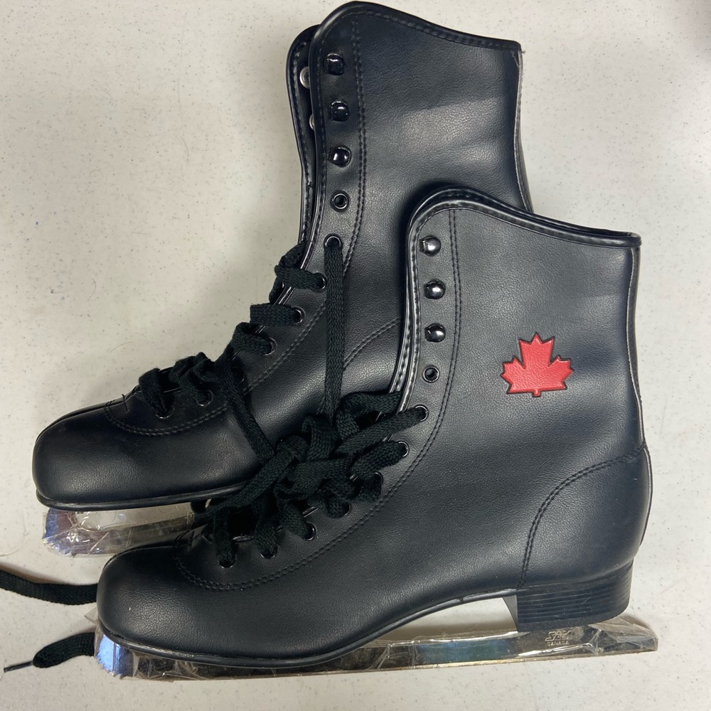 Men’s Ice Skates Sz 10 Red & black